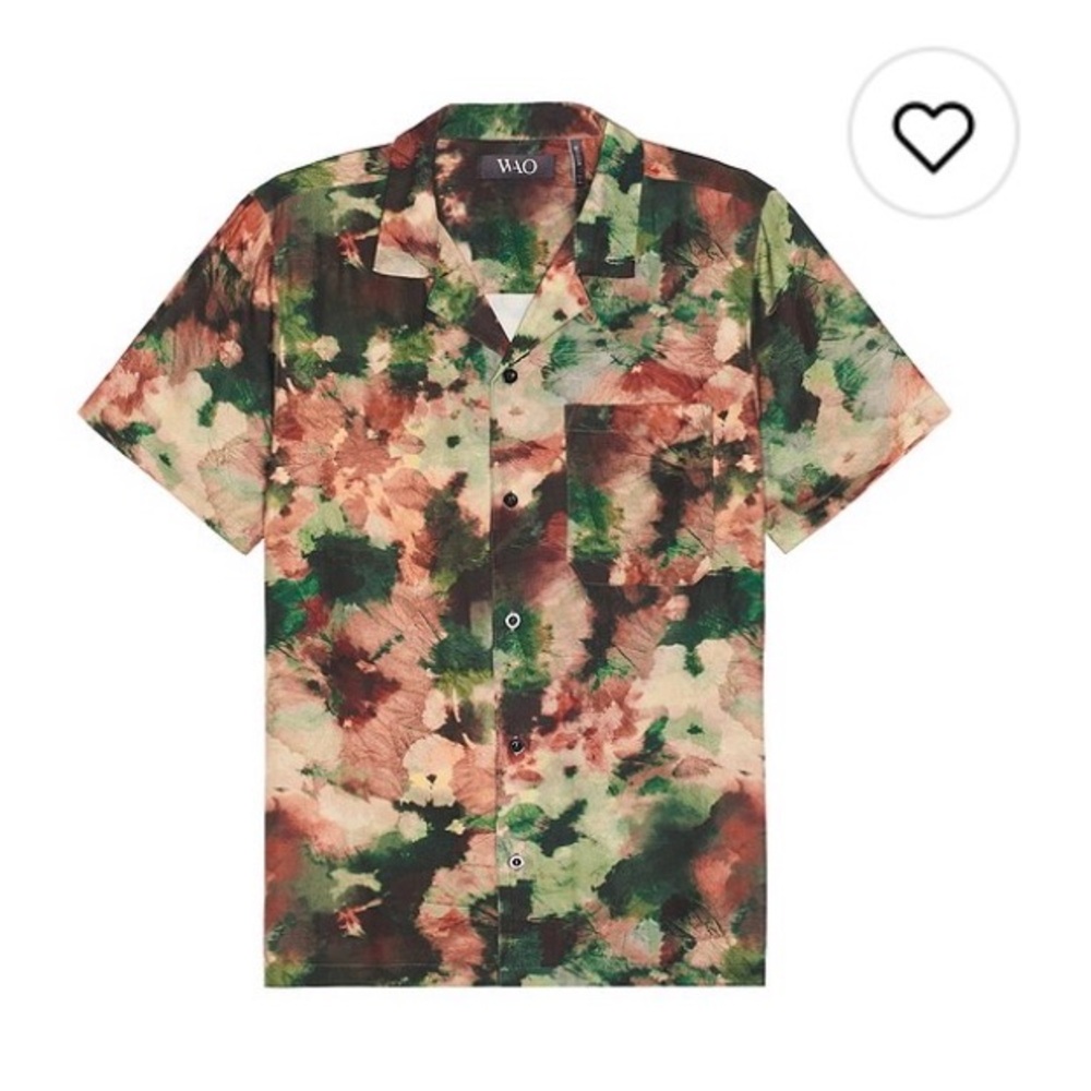 WAO Multicolor Tie-Dye Shirt